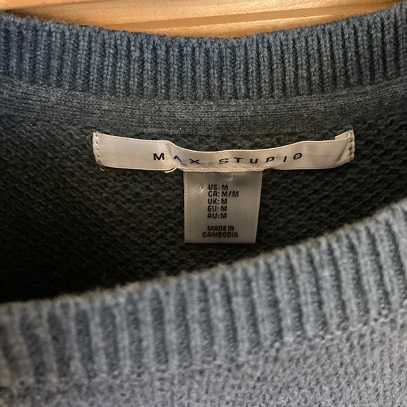 Max Studio Women’s Button Sweater M - Picture 3 of 3